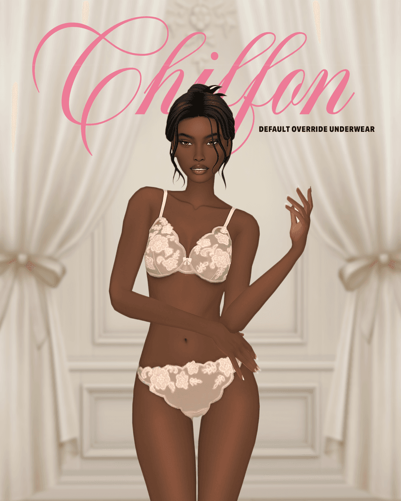 Галерея мода Набор одежды Chiffon Set #2